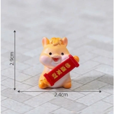 Mô hình tượng ngựa may mắn Bính Ngọ 2.026 - Decor tiểu cảnh Tết - Giá 13.000đ 6 Mô hình tượng ngựa may mắn Bính Ngọ 2.026 - Decor tiểu cảnh Tết - Giá 13.000đ 6