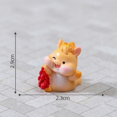 Mô hình tượng ngựa may mắn Bính Ngọ 2.026 - Decor tiểu cảnh Tết - Giá 13.000đ 8 Mô hình tượng ngựa may mắn Bính Ngọ 2.026 - Decor tiểu cảnh Tết - Giá 13.000đ 8
