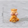 Mô hình tượng ngựa may mắn Bính Ngọ 2.026 - Decor tiểu cảnh Tết - Giá 13.000đ 9