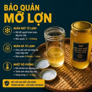 Mỡ Lợn Đen Nguyên Chất Mỡ Sạch Nấu Ăn Gia Đình Thơm Không Hôi Tặng Tóp Giòn 150.000đ 9 Mỡ Lợn Đen Nguyên Chất Mỡ Sạch Nấu Ăn Gia Đình Thơm Không Hôi Tặng Tóp Giòn 150.000đ 9