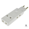 Mở rộng ổ cắm tường 4 trong 1 EU Adapter du lịch 180 do chuyển đổi nguồn di động 6