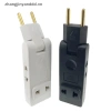 Mở rộng ổ cắm tường 4 trong 1 EU - Bộ chuyển đổi phích cắm 180 độ, nguồn di động du lịch 6