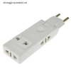 Mở rộng ổ cắm tường 4 trong 1 EU - Bộ chuyển đổi phích cắm 180 độ, nguồn di động du lịch 7