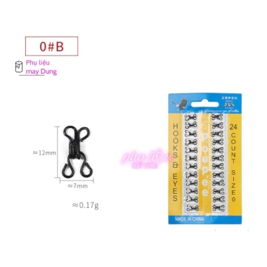Móc Cài Áo Dài Kim Loại Vĩ 24 Cặp - Giá Chỉ 25.000 VNĐ, Siêu Bền và Sang Trọng 8