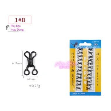 Móc Cài Áo Dài Kim Loại Vĩ 24 Cặp - Giá Chỉ 25.000 VNĐ, Siêu Bền và Sang Trọng 9