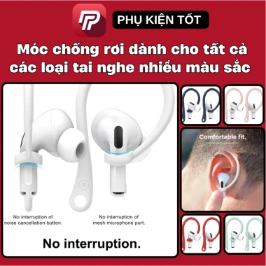 Móc chống rơi đa năng cho mọi tai nghe không dây và có dây - giá chỉ 21.000 VND