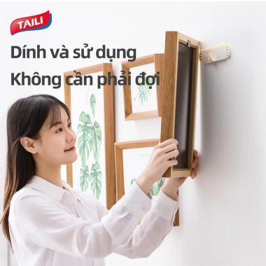 Móc Dính Chắc 2/4 Chiếc Không Đục Lỗ - Treo Khung Hình Tranh Tường Giá 61,600₫ 6