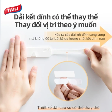 Móc Dính Chắc 2/4 Chiếc Không Đục Lỗ - Treo Khung Hình Tranh Tường Giá 61,600₫ 8