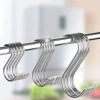Móc Hình Chữ S Inox Đa Năng 10/20/30 Cái - Treo Túi Quần Áo Khăn, Giá Đồ Phòng Tắm, Nhà Bếp - Giá 27.599 VND 6