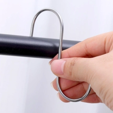 Móc Hình Chữ S Inox Đa Năng 10/20/30 Cái - Treo Túi Quần Áo Khăn, Giá Đồ Phòng Tắm, Nhà Bếp - Giá 27.599 VND 7