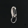 Móc khóa Carabiner titan hạng nặng tháo nhanh, bộ vòng chìa khóa và móc ba lô bền 2