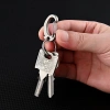 Móc khóa Carabiner titan hạng nặng tháo nhanh, bộ vòng chìa khóa và móc ba lô bền 3