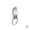 Móc khóa Carabiner titan hạng nặng tháo nhanh, bộ vòng chìa khóa và móc ba lô bền 9