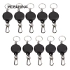 Móc khóa chìa kéo được MOBANINA dây xích thép 60cm phù hợp ba lô, giá ưu đãi 100.384 VND