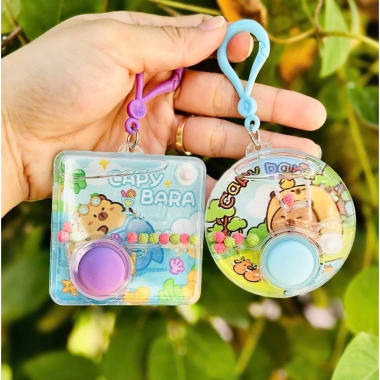 Móc Khoá Cơ Bắp Đáng Yêu Kèm Đồ Chơi Gắp Gấu Trúc, Capybara, Sanrio - Giá chỉ 32.500 VND 4