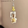 Móc Khóa Dễ Thương Chuông Gió Mặt Dây Chuyền Kawaii Phụ Kiện Trang Trí Nhà Cửa Đẹp 5