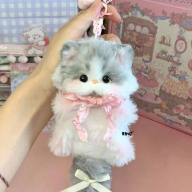 Móc Khóa Handmade Mèo Ghi Âm và Gấu Bông Ghi Lời - Quà Sinh Nhật Nữ, Bạn Gái