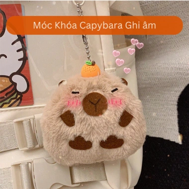 Móc Khóa Handmade Mèo Ghi Âm và Gấu Bông Ghi Lời - Quà Sinh Nhật Nữ, Bạn Gái