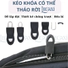 Móc Khóa Kéo Đa Năng Nhựa Tháo Rời 10 Cái - Thay Thế Quần Áo, Balo, Vali 11k