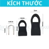 Móc Khóa Kéo Đa Năng Nhựa Tháo Rời 10 Cái - Thay Thế Quần Áo, Balo, Vali 11k 10