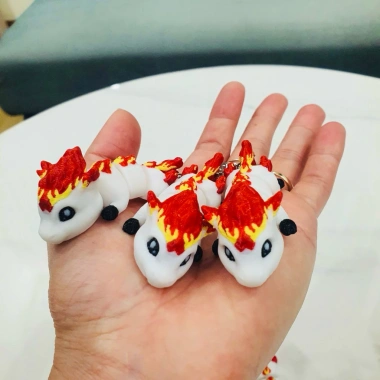 Móc khóa Ngựa trắng 3D Đón Tết Bính Ngọ 2.026 - Quà tặng ý nghĩa, giá 21.000 VND