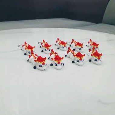 Móc khóa Ngựa trắng 3D Đón Tết Bính Ngọ 2.026 - Quà tặng ý nghĩa, giá 21.000 VND