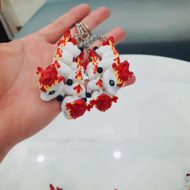 Móc khóa Ngựa trắng 3D Đón Tết Bính Ngọ 2.026 - Quà tặng ý nghĩa, giá 21.000 VND 3 Móc khóa Ngựa trắng 3D Đón Tết Bính Ngọ 2.026 - Quà tặng ý nghĩa, giá 21.000 VND 3