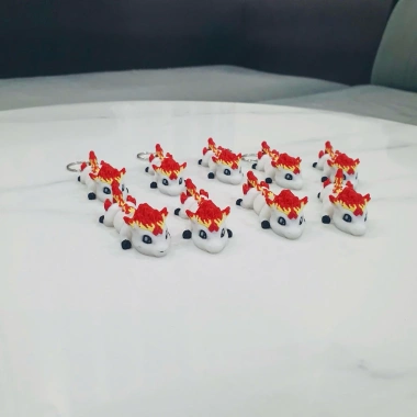 Móc khóa Ngựa trắng 3D Đón Tết Bính Ngọ 2.026 - Quà tặng ý nghĩa, giá 21.000 VND