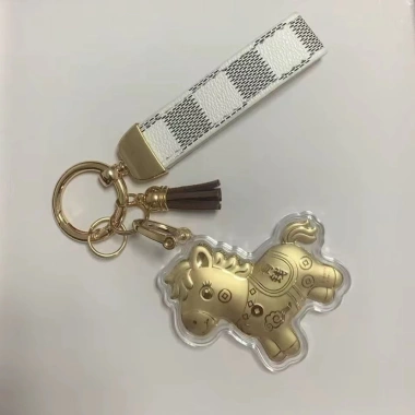 Móc khóa ngựa vàng Bính Ngọ 2.026 - Charm may mắn, giảm giá 45.000đ, chất liệu cao cấp 3