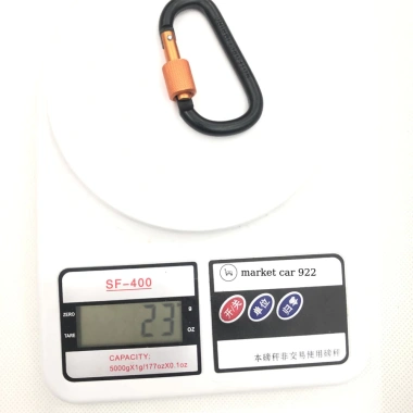 Móc khóa nhôm 8cm đa màu cứng cáp - chốt treo xe máy, balo, túi xách, phượt dã ngoại 14.900₫ 5