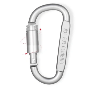 Móc khóa nhôm 8CM Siêu Cứng - Treo balo, đồ du lịch, giá ưu đãi 35.000 6
