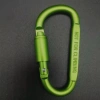 Móc khóa nhôm Carabiner chữ D - Ren vặn chốt, hợp kim cao cấp siêu cứng, bền, không mài mòn 7
