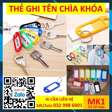 Móc khóa thẻ tên Magic1 - Đánh dấu, ghi chú, vali, hành lý, chỉ 2.000đ 10