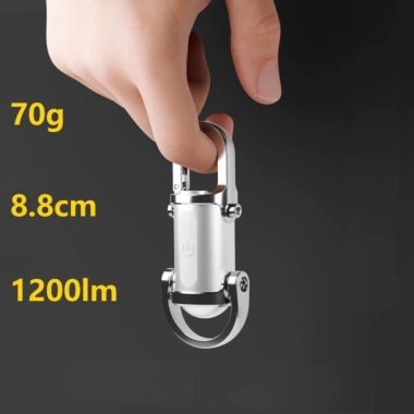 Móc khóa thông minh đa năng LED mini, đèn cảnh báo, sạc dự phòng - Giá 70.000 VND