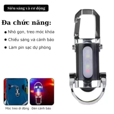 Móc khóa thông minh đa năng LED mini, đèn cảnh báo, sạc dự phòng - Giá 70.000 VND 7 Móc khóa thông minh đa năng LED mini, đèn cảnh báo, sạc dự phòng - Giá 70.000 VND 7