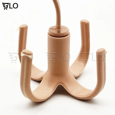 Móc Nhựa Xoay 360° 4 Chấu - Treo Đồ, Phơi Quần Áo, Túi, Giày Dép - Chịu Lực Cao, Giá 13.125k 7