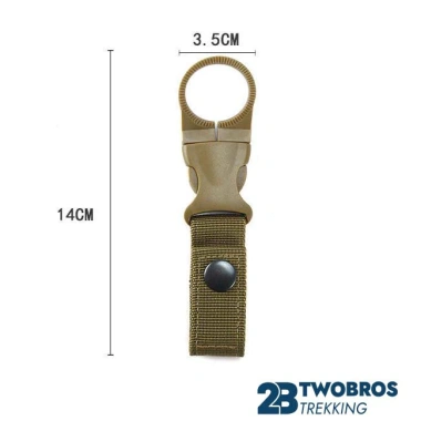 Móc treo bình nước nylon nhẹ, du lịch, cắm trại, thể thao, giảm còn 25.000đ
