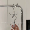 Móc treo đa năng 4 móng xoay không đục lỗ - Bảo quản túi, mũ, thắt lưng, tủ quần áo 2