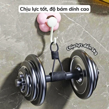 Móc Treo Đồ Dán Tường Dính Chắc Treo Quần Áo, Chìa Khóa, Giá 14.800₫ 8