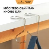 Móc Treo Đồ Kim Loại Đa Năng Gắn Cạnh Bàn Không Dán - Nhỏ Gọn, Chịu Lực Tốt - Automatik