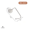 Móc Treo Đồ Kim Loại Đa Năng Gắn Cạnh Bàn Không Dán - Nhỏ Gọn, Chịu Lực Tốt - Automatik 10