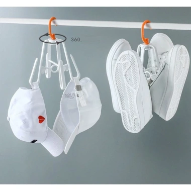Móc treo giày dép 4 chấu xoay 360 độ gấp gọn, giá chỉ 18.500 VND 5