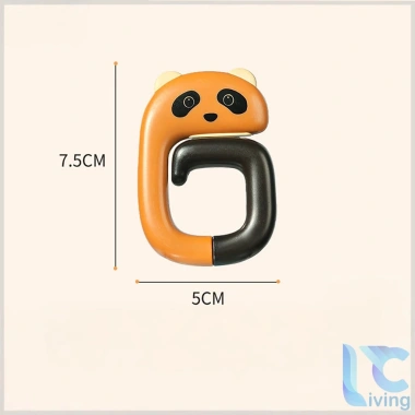 Móc treo Living C - Trang trí balo, túi xách hình thú cute, nhỏ gọn, gắn bàn, 32.000đ 2