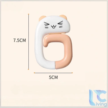 Móc treo Living C - Trang trí balo, túi xách hình thú cute, nhỏ gọn, gắn bàn, 32.000đ 3