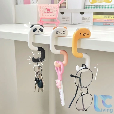 Móc treo Living C - Trang trí balo, túi xách hình thú cute, nhỏ gọn, gắn bàn, 32.000đ 5