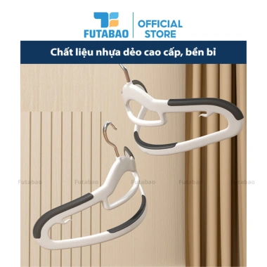 Móc Treo Quần Áo Futabao 360 Chống Trượt Đa Năng Nhựa Cao Cấp Bền Bỉ, Giá 5.000đ 7