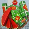 Model bánh chưng, bánh tét, giò dưa hấu, giỏ quà Tết – Giấy bìa dày, in màu sắc nét, chỉ 10.000₫ 2