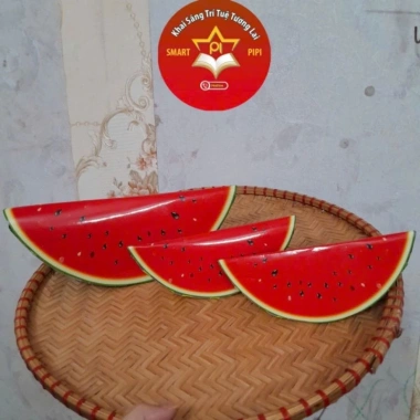 Model bánh chưng, bánh tét, giò dưa hấu, giỏ quà Tết – Giấy bìa dày, in màu sắc nét, chỉ 10.000₫