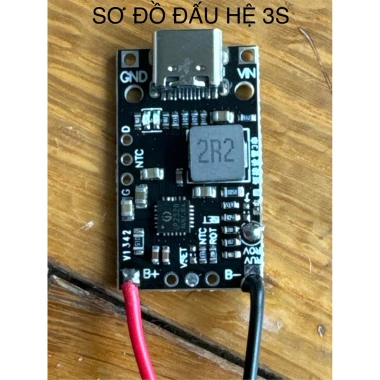 Module BMS Type-C Sạc Nhanh Pin Lithium-Ion 3.7V 2S/3S - Giá chỉ 28.000₫ 5