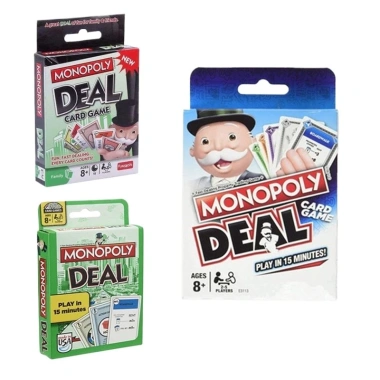 Monopoly Deal Trò chơi bài độc quyền, giải trí gia đình, giảm giá 20% chỉ 59.832₫